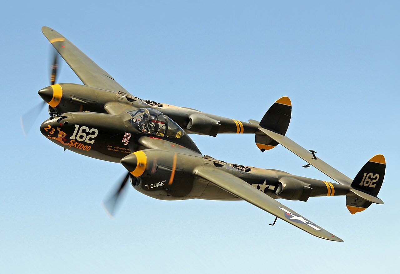 Lockheed P-38 Lightning aircraft photograph