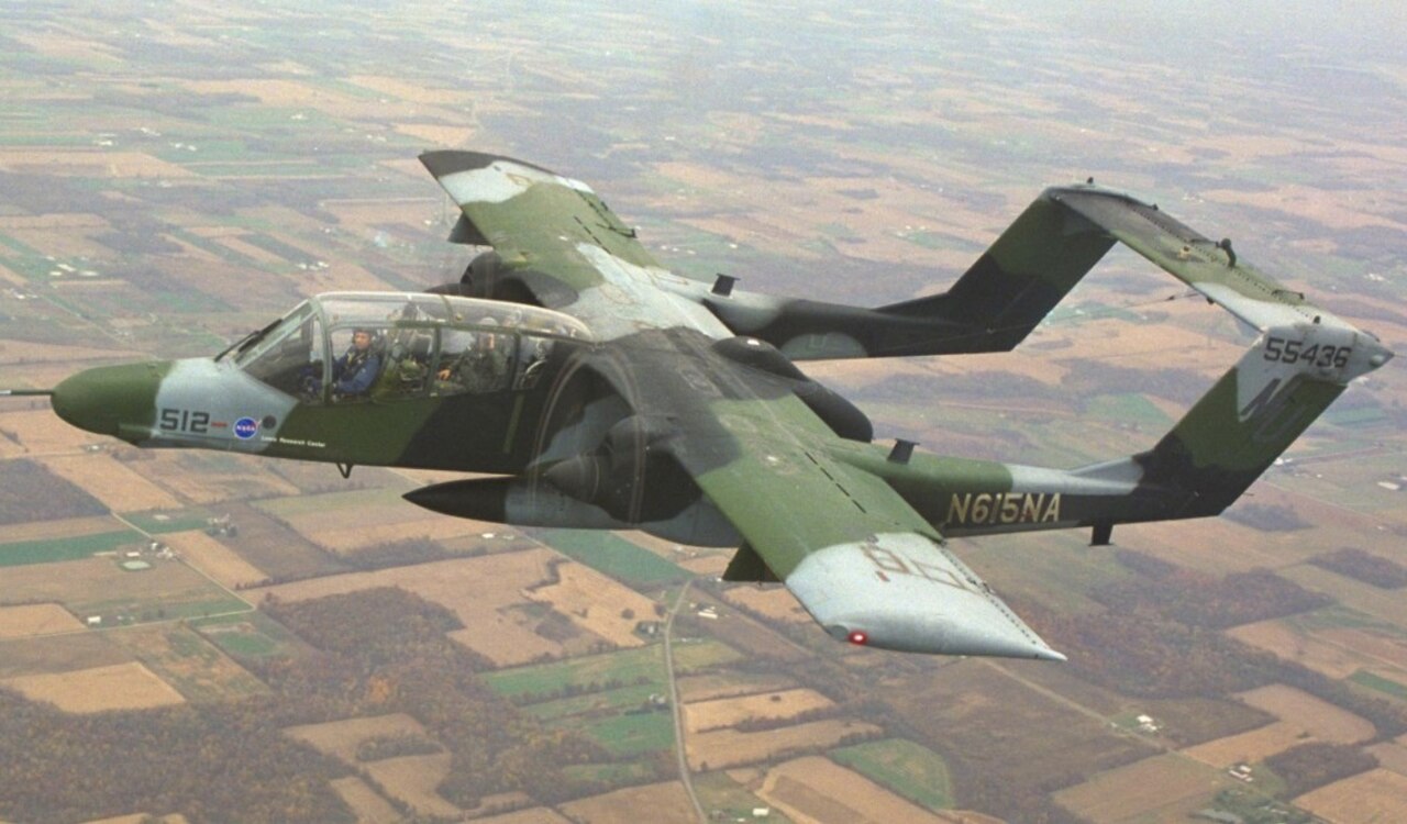 North American Rockwell OV-10 Bronco aircraft photograph