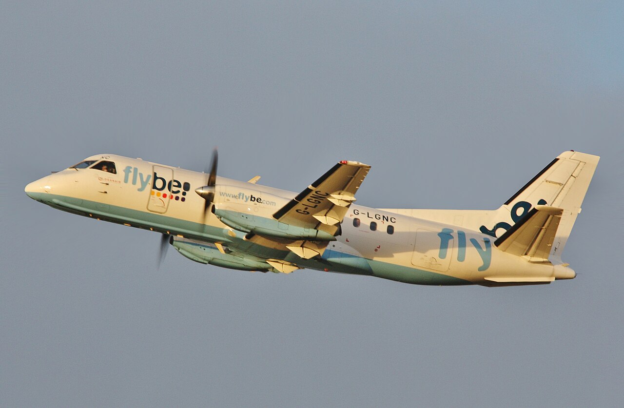 Saab 340B aircraft photograph