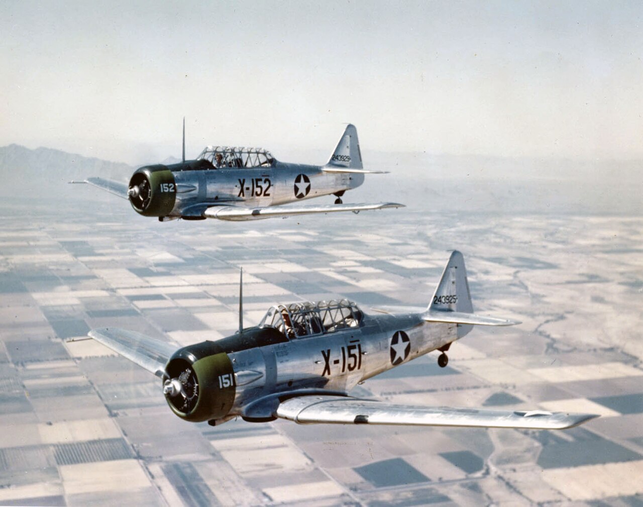 North American T-6 Texan aircraft photograph
