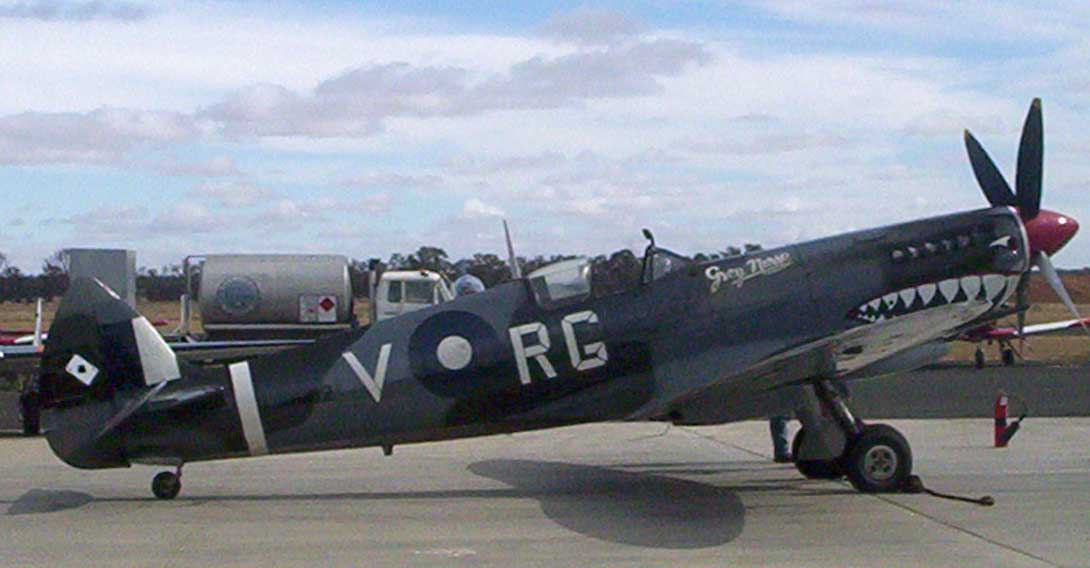 Spitfire Mk IX aircraft photograph