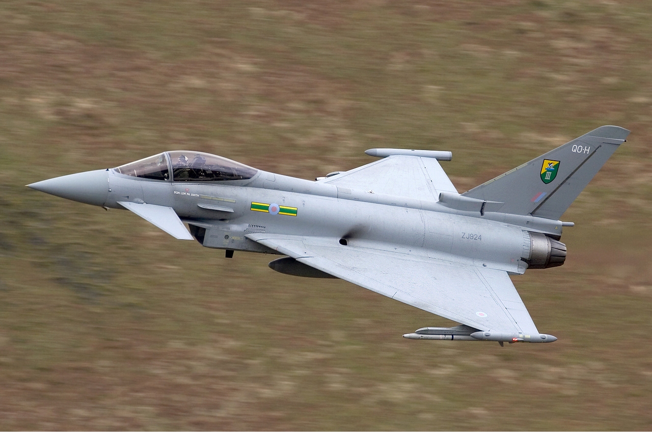 Eurofighter Typhoon aircraft photograph