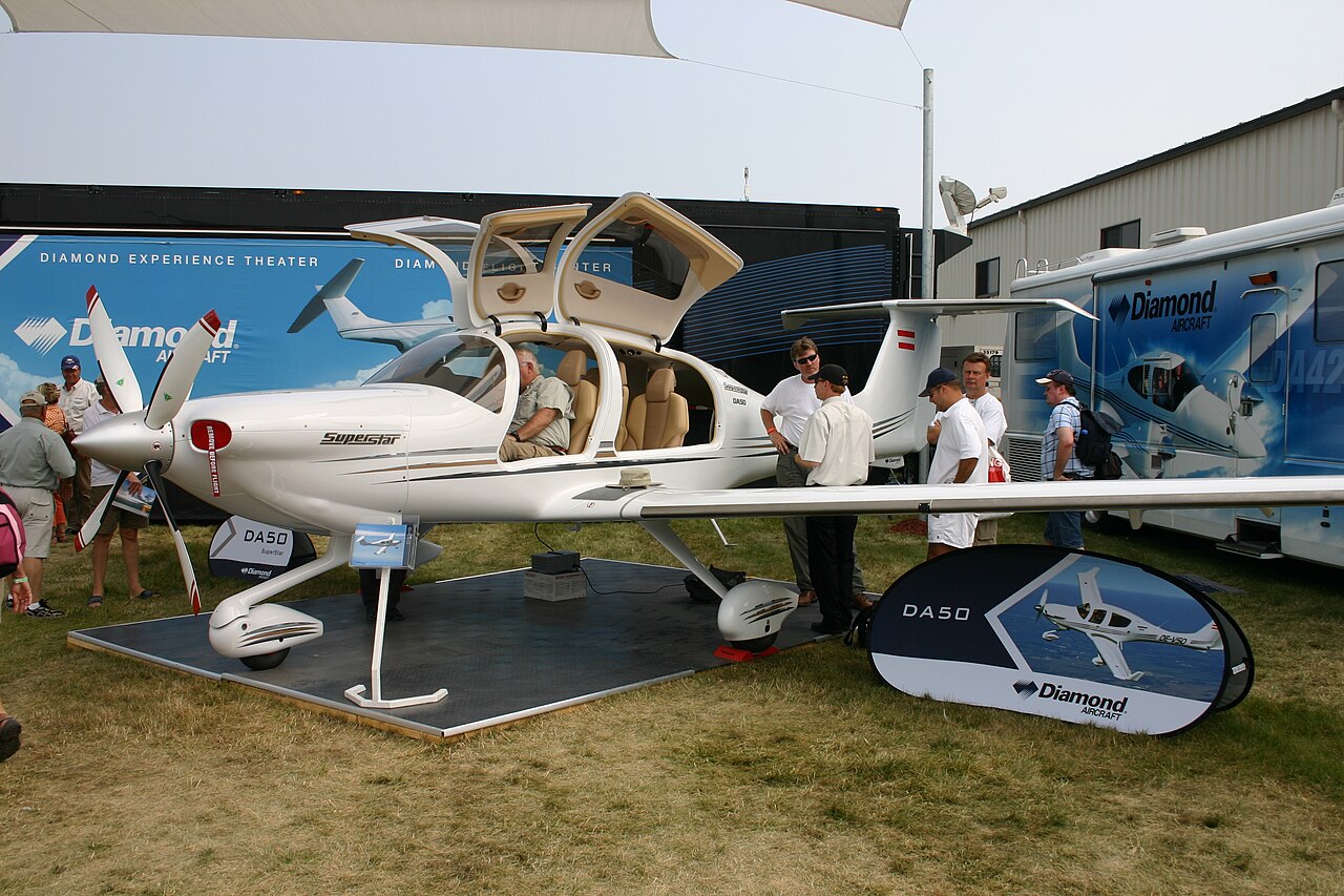DA50 aircraft photograph