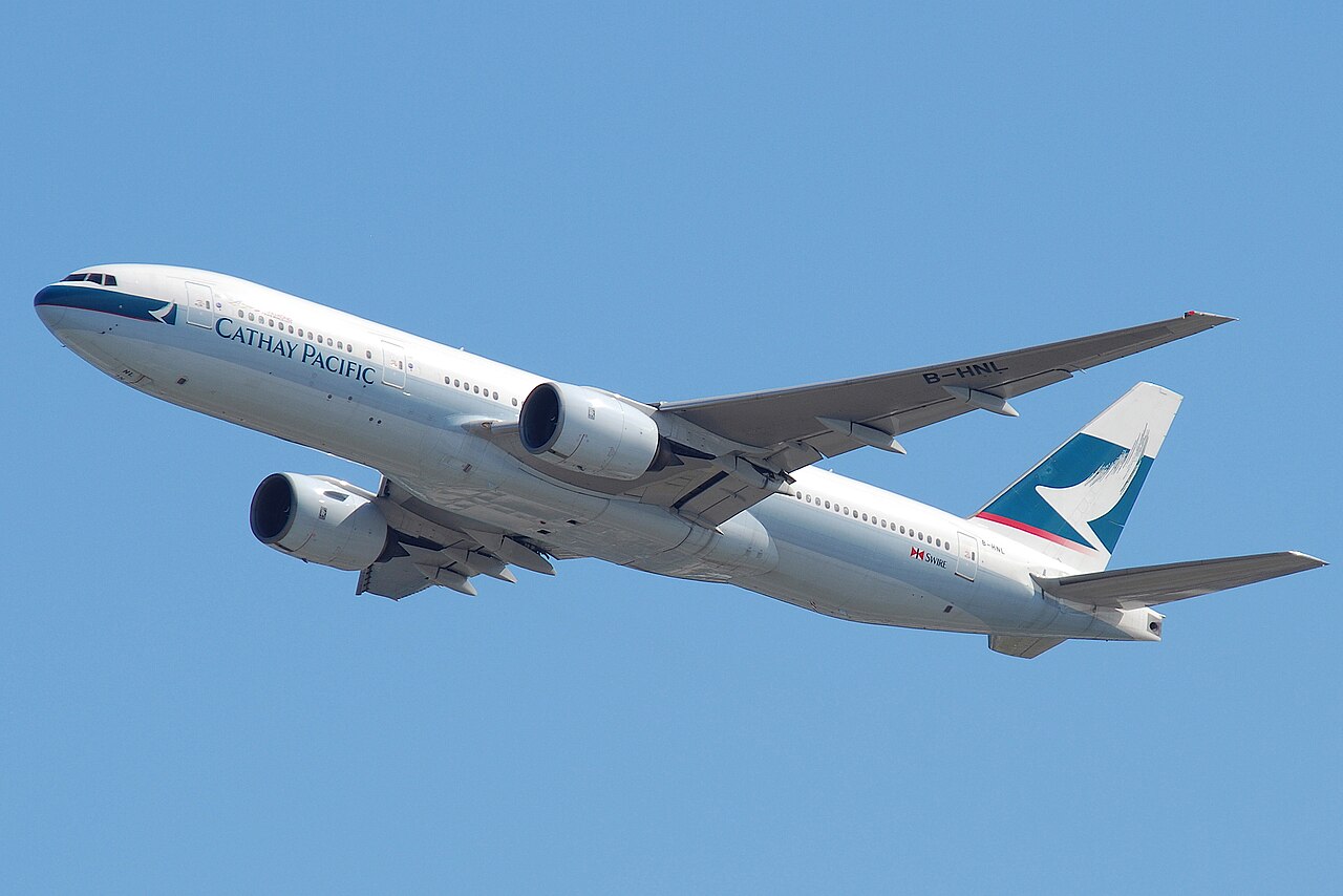 Boeing 777F aircraft photograph