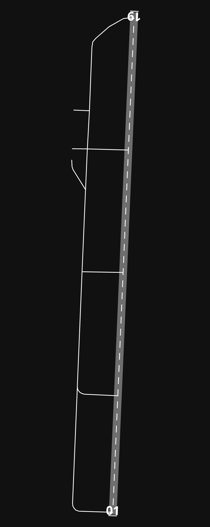 17J Donalsonville Muni airport diagram — runways, taxiways and parking stands