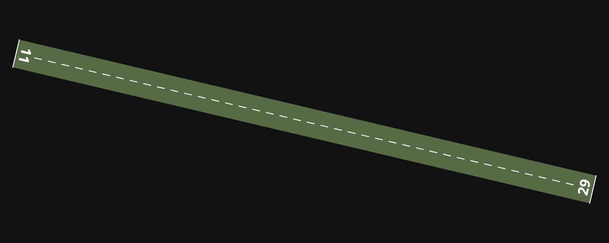 9A9 Shiflet airport diagram — runways, taxiways and parking stands