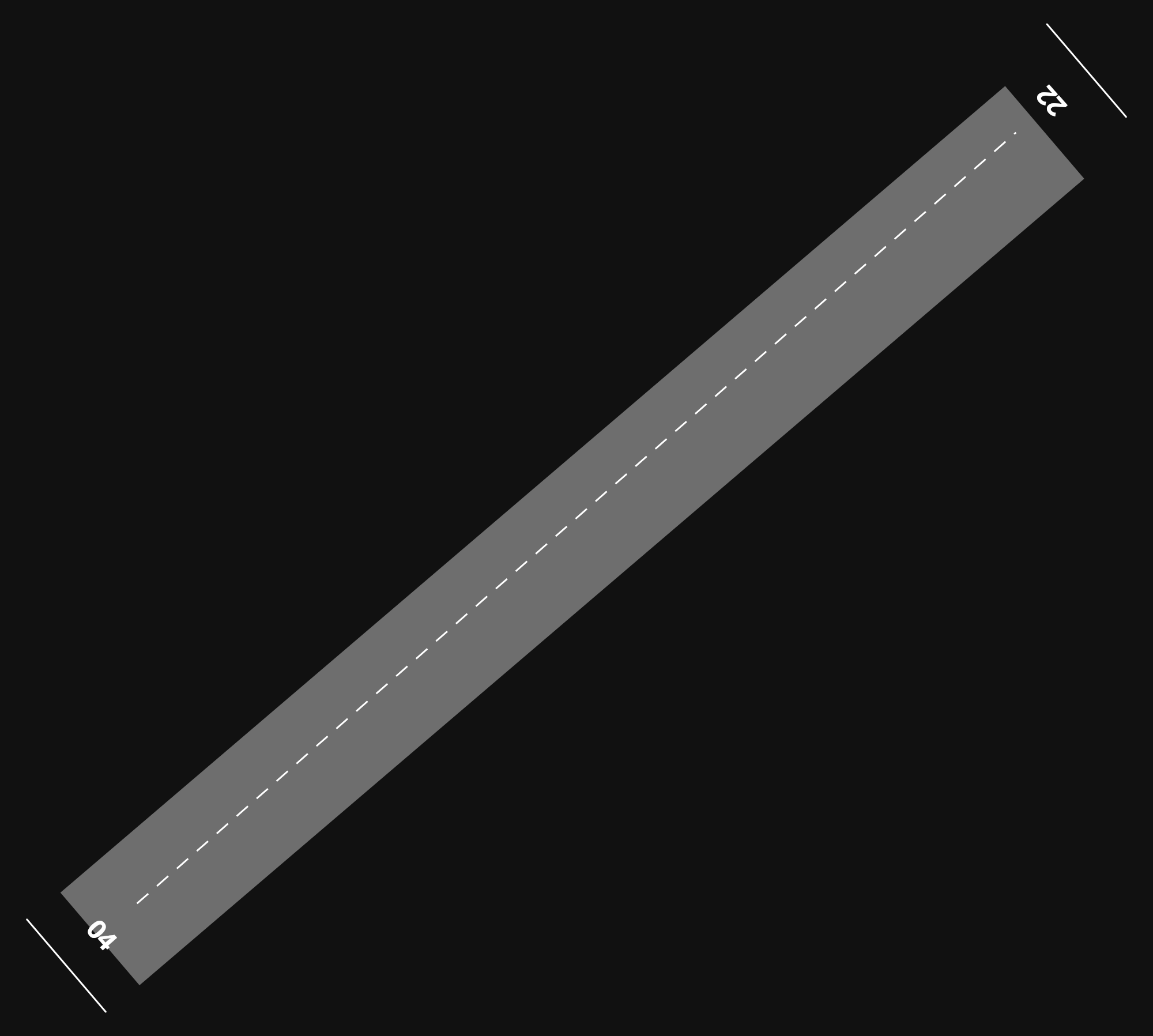 AIBA Aibai Airstrip airport diagram — runways, taxiways and parking stands