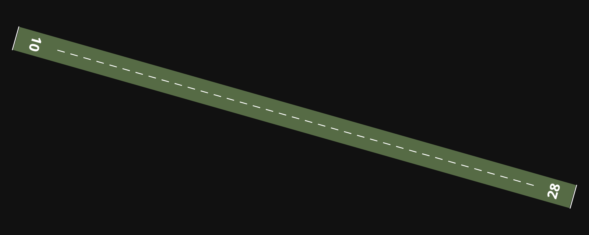 AYBG Baindoung Airport airport diagram — runways, taxiways and parking stands