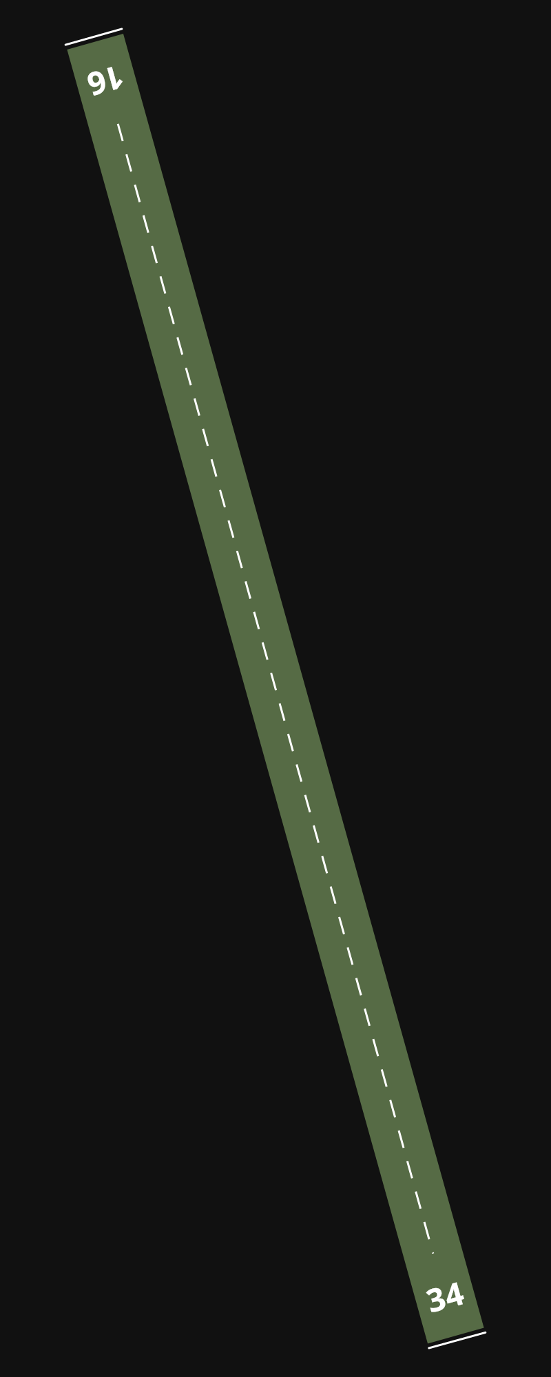AYQM Simogu Airstrip airport diagram — runways, taxiways and parking stands