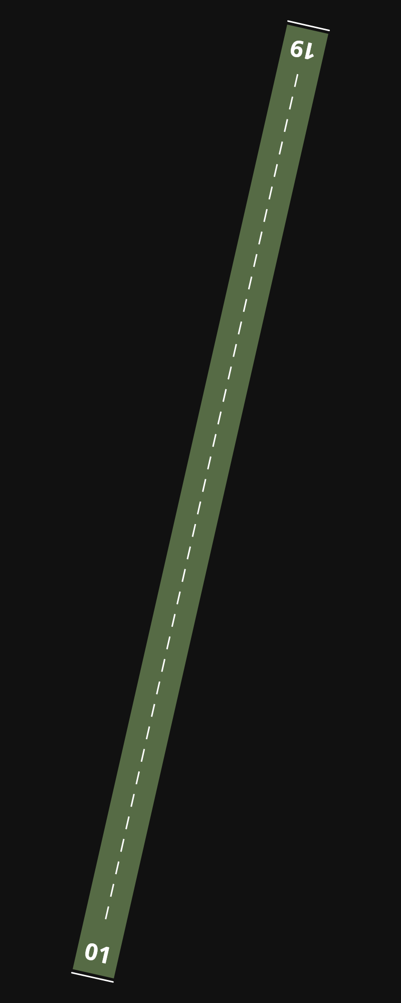 AYYE Yalumet Airport airport diagram — runways, taxiways and parking stands