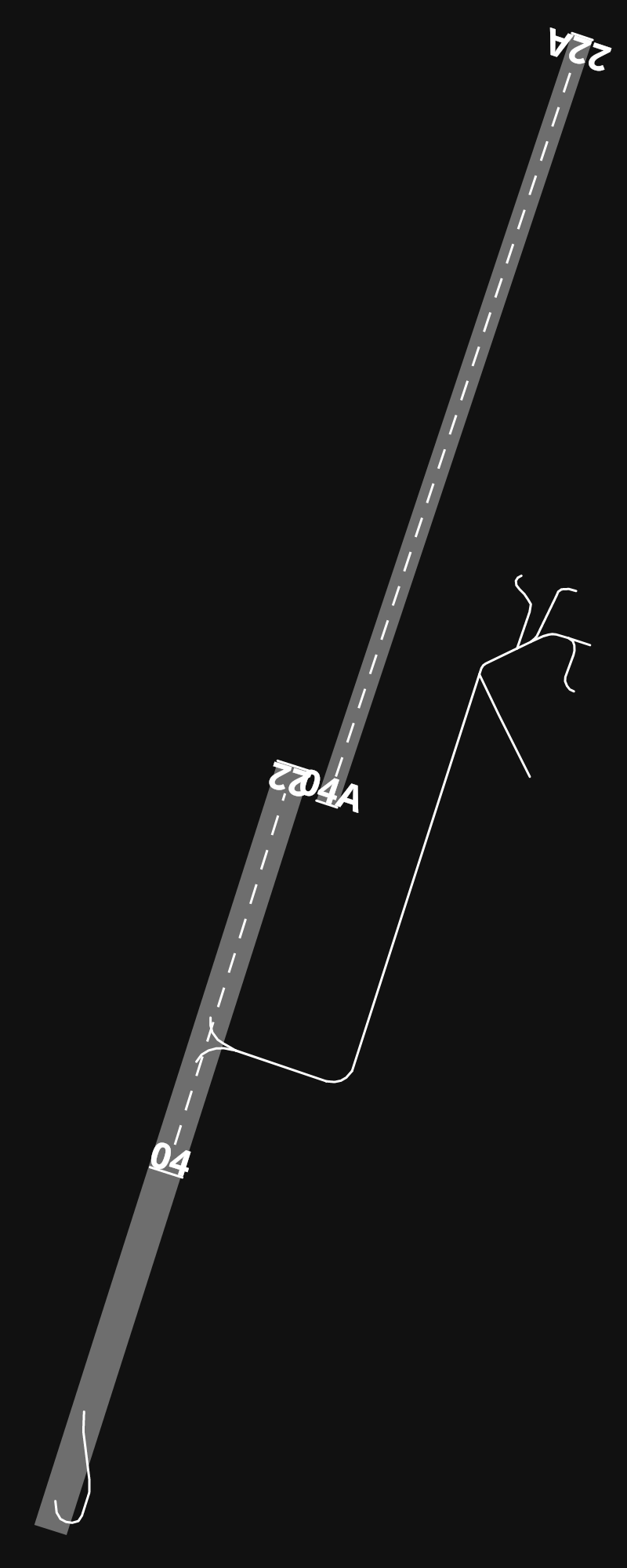 BGGH Nuuk Airport airport diagram — runways, taxiways and parking stands