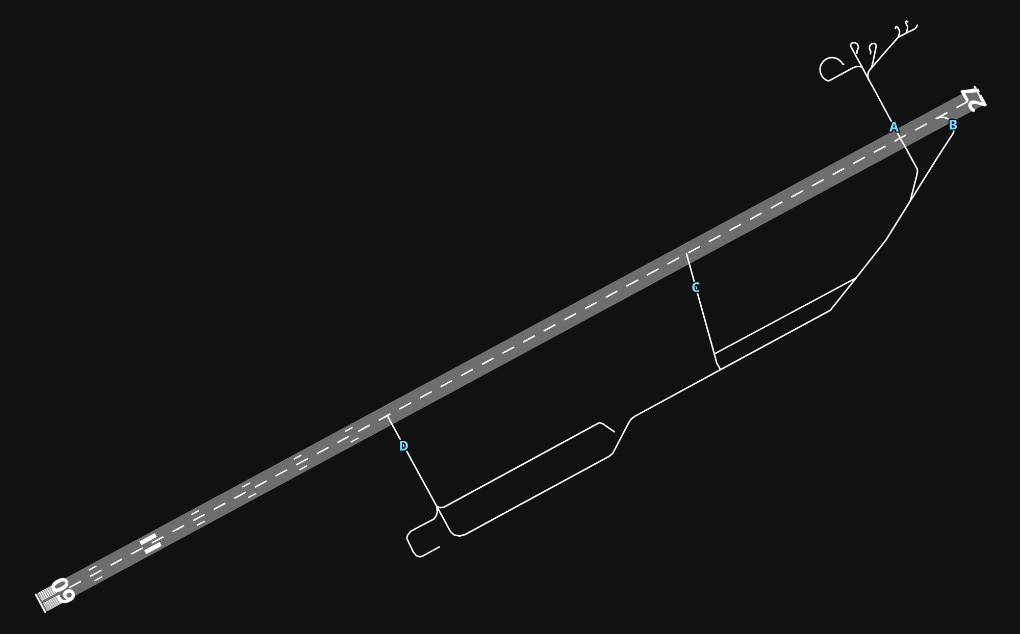 BGSF Kangerlussuaq Airport airport diagram — runways, taxiways and parking stands