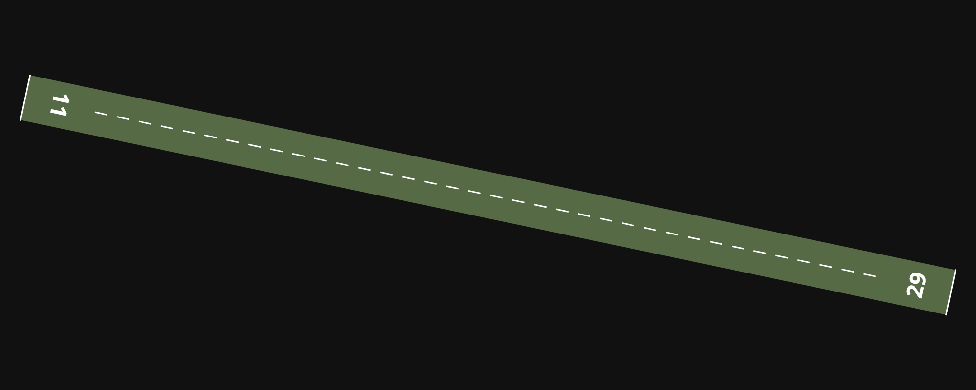 BIAL Álftaver Airport airport diagram — runways, taxiways and parking stands
