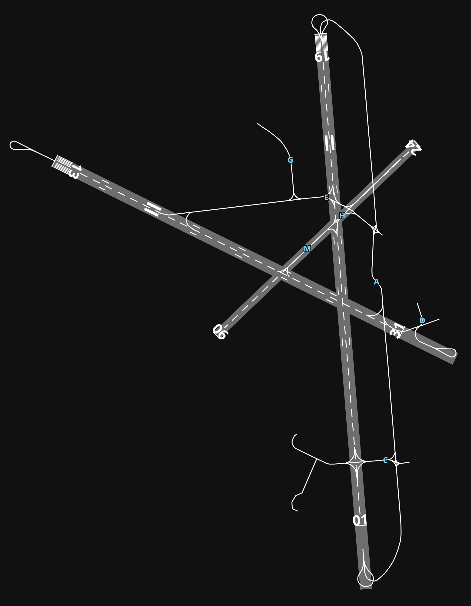 BIRK Reykjavik Airport airport diagram — runways, taxiways and parking stands