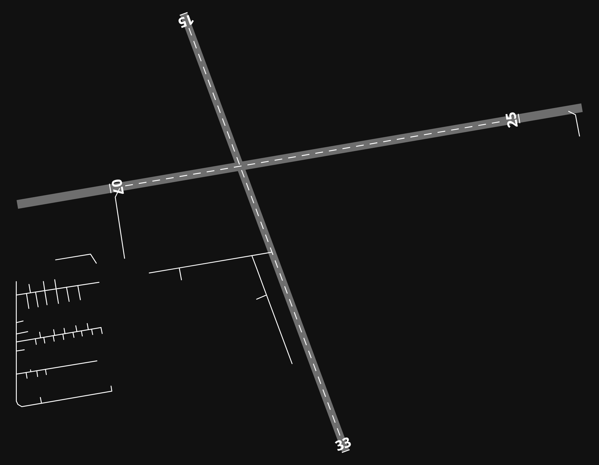 CEN4 High River Airport airport diagram — runways, taxiways and parking stands