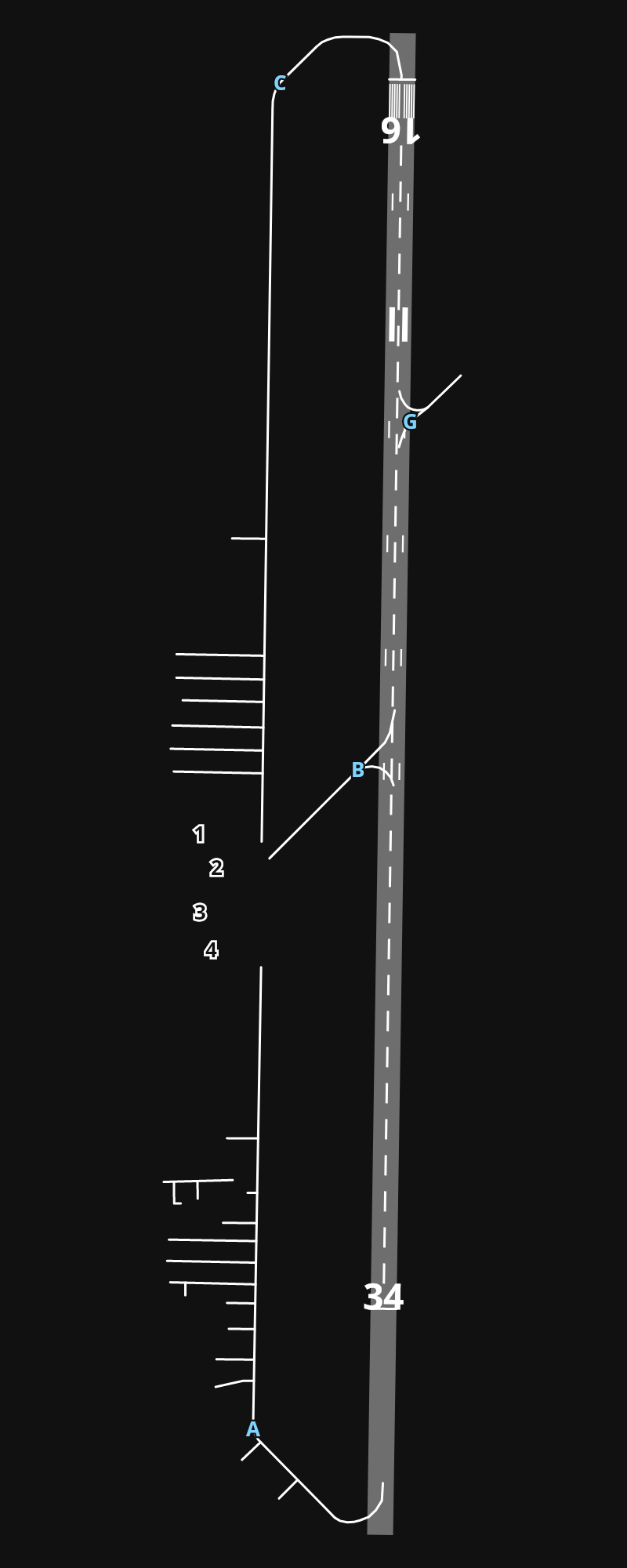 CYCD Nanaimo Airport airport diagram — runways, taxiways and parking stands