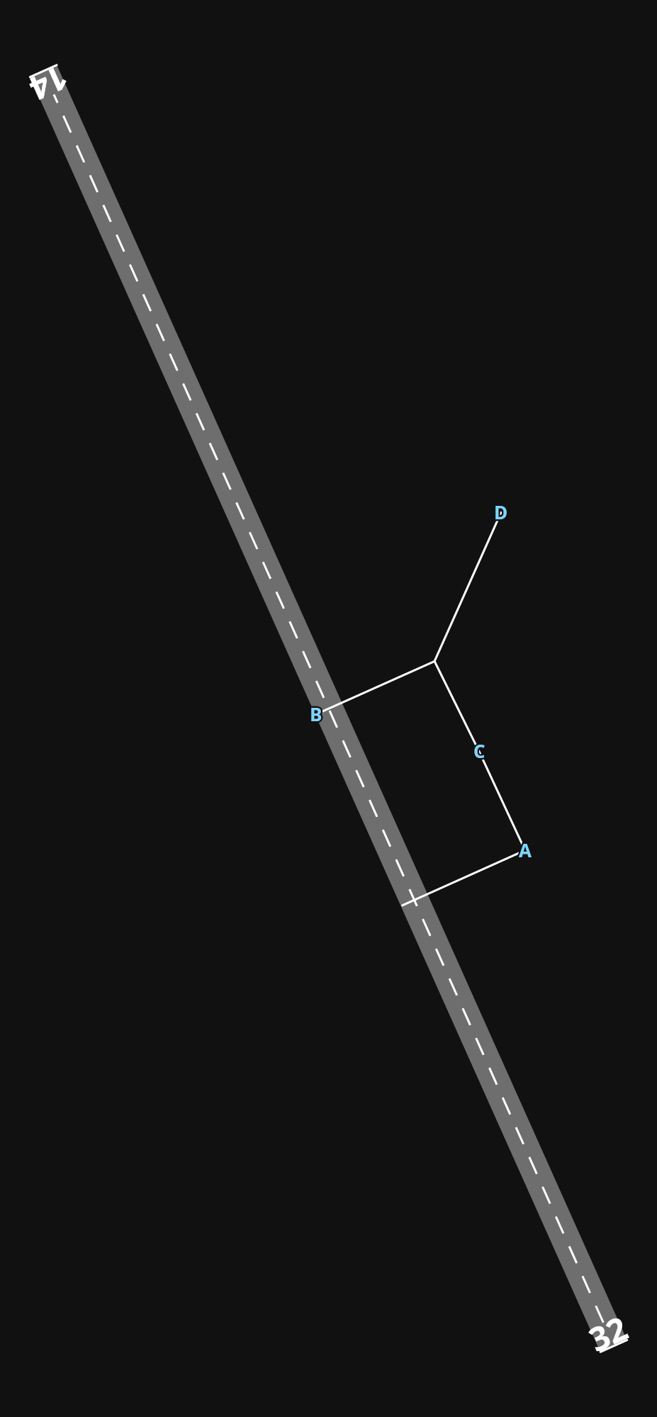 CYFS Ft Simpson airport diagram — runways, taxiways and parking stands