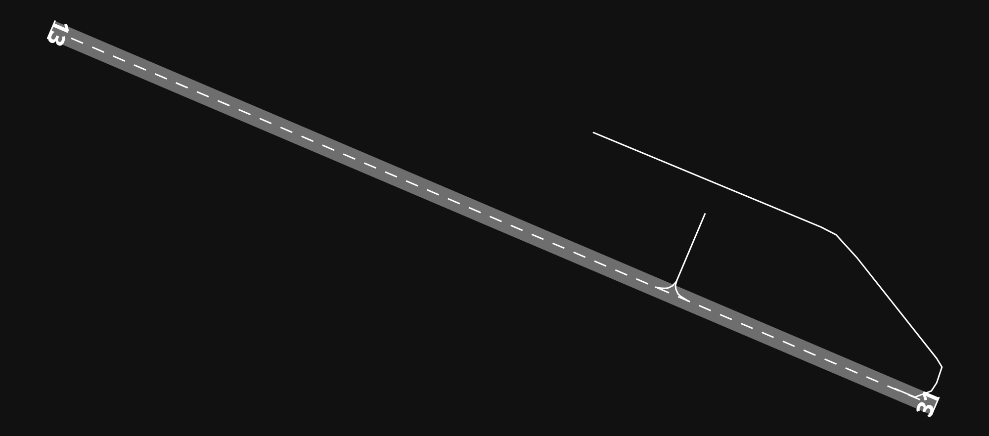 CYGL La Grande Rivière Airport airport diagram — runways, taxiways and parking stands