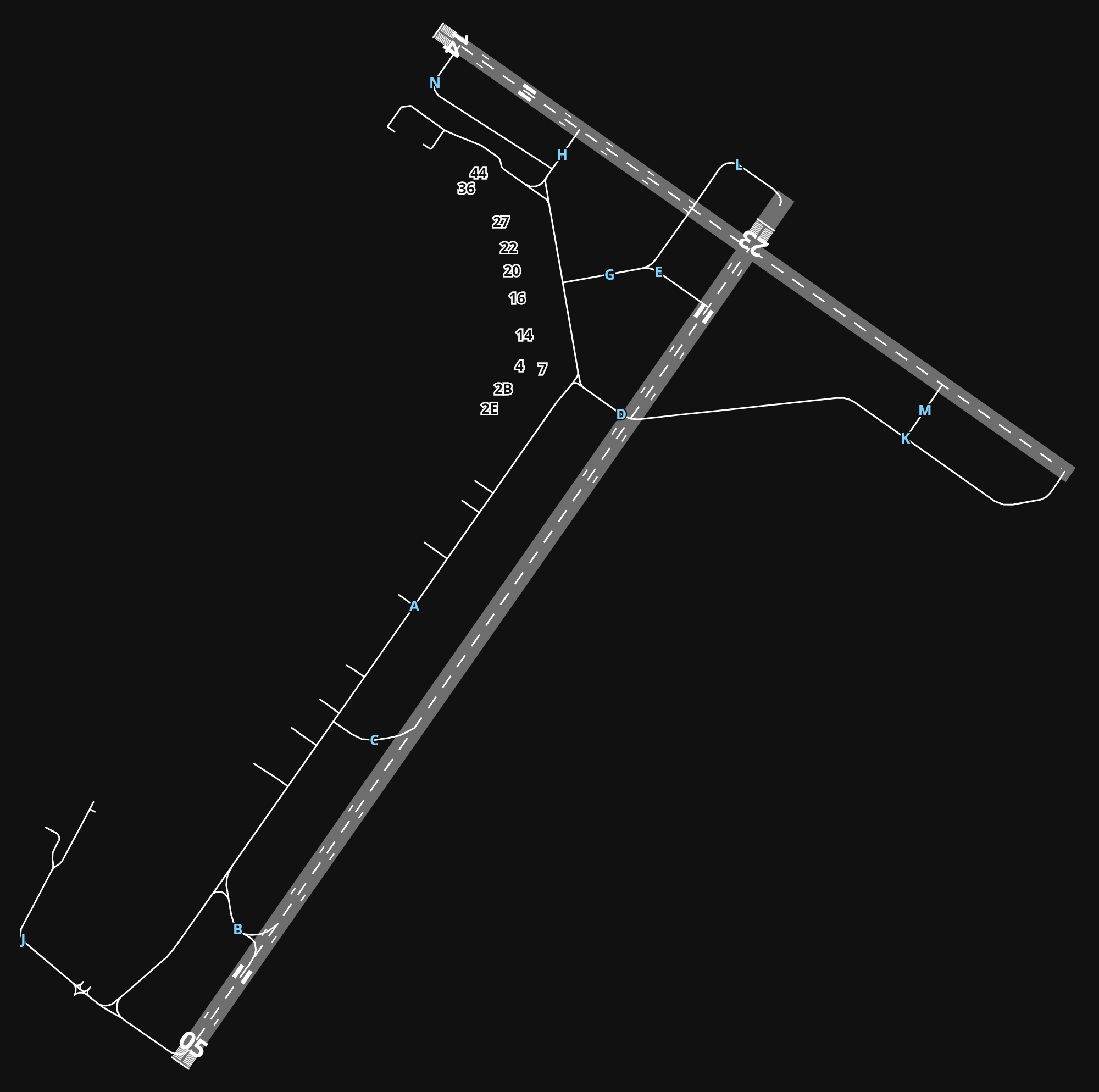 CYHZ Halifax / Stanfield International Airport airport diagram — runways, taxiways and parking stands