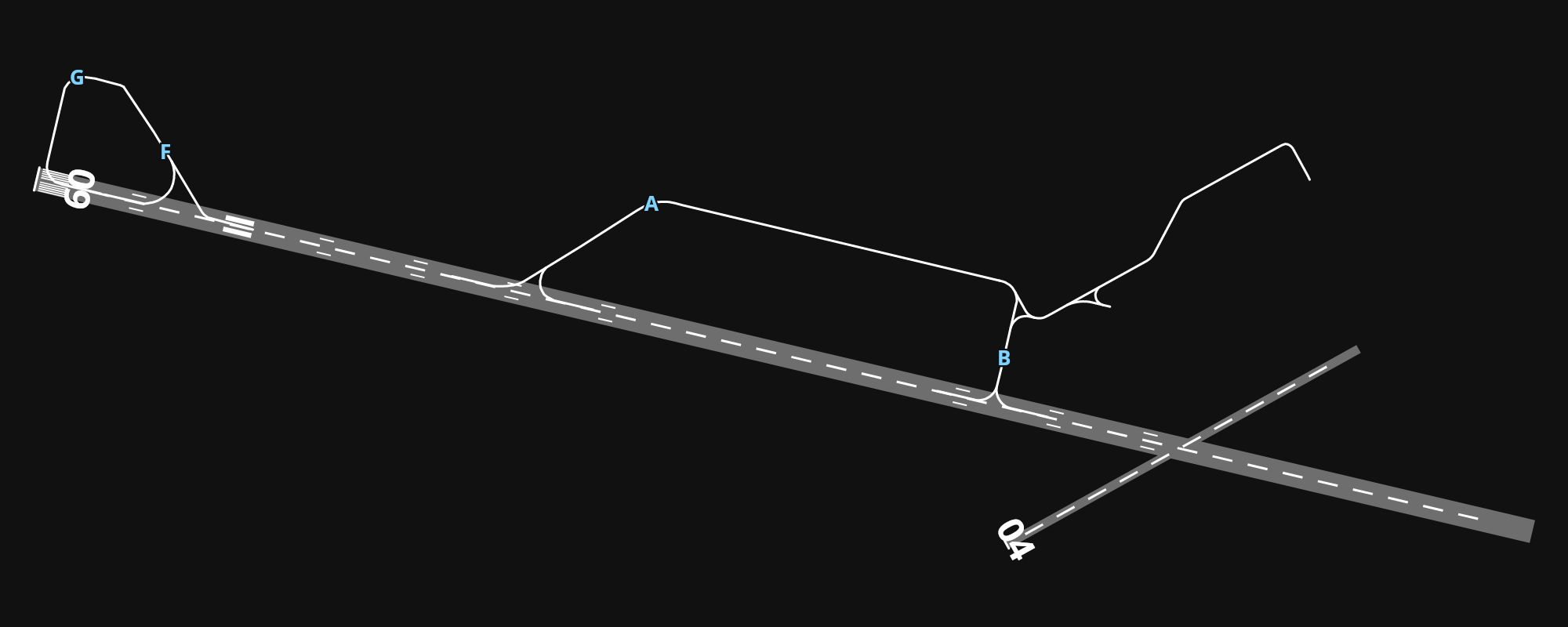 CYKA Kamloops John Moose Fulton Field Regional Airport airport diagram — runways, taxiways and parking stands