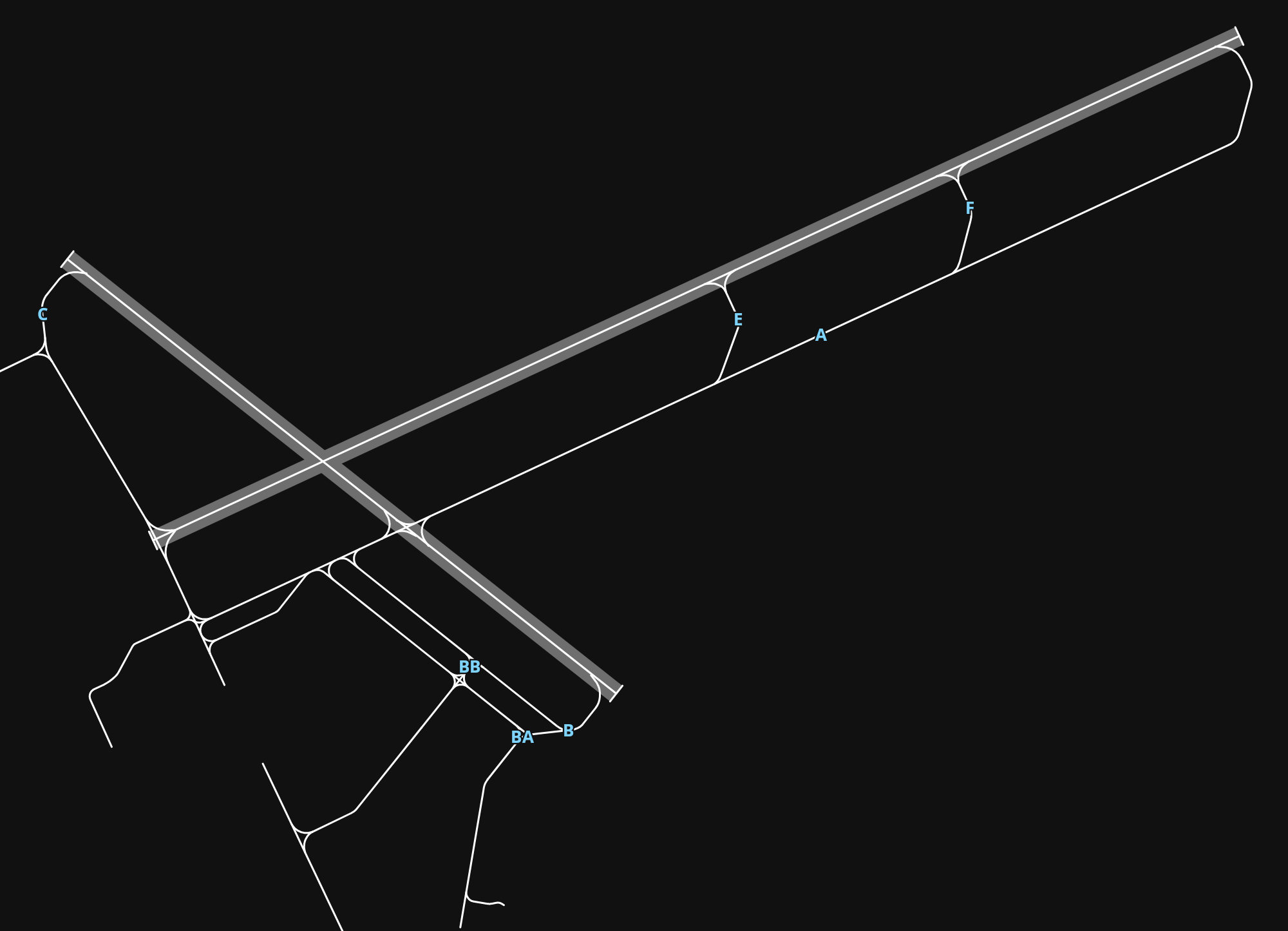 CYKF Region of Waterloo International Airport airport diagram — runways, taxiways and parking stands