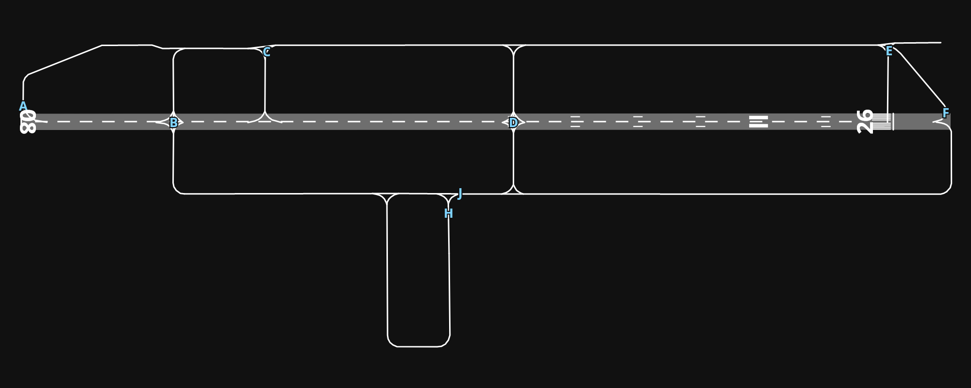 CYMM Fort McMurray Airport airport diagram — runways, taxiways and parking stands