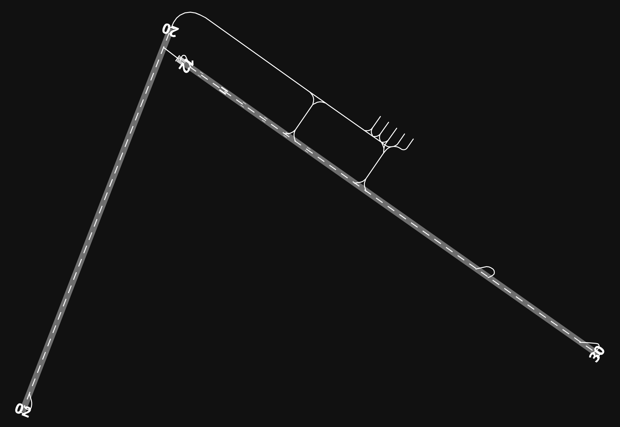 DAAJ Djanet Inedbirene Airport airport diagram — runways, taxiways and parking stands