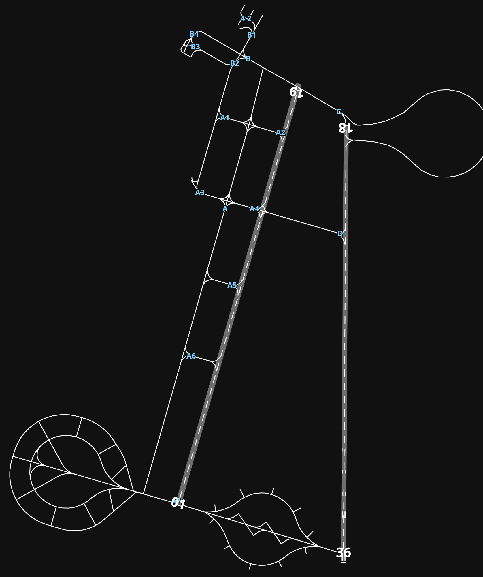 DAUU Ouargla airport diagram — runways, taxiways and parking stands