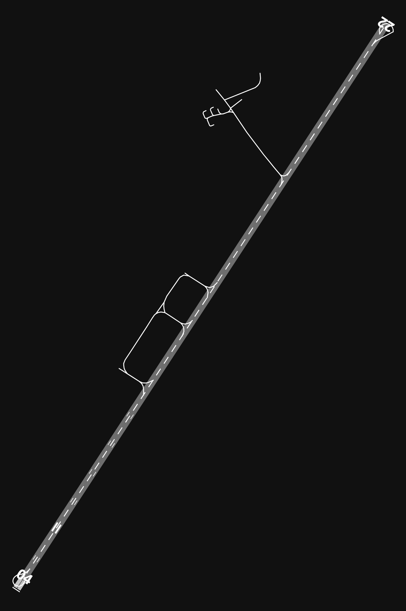 DFFD Ouagadougou Airport airport diagram — runways, taxiways and parking stands