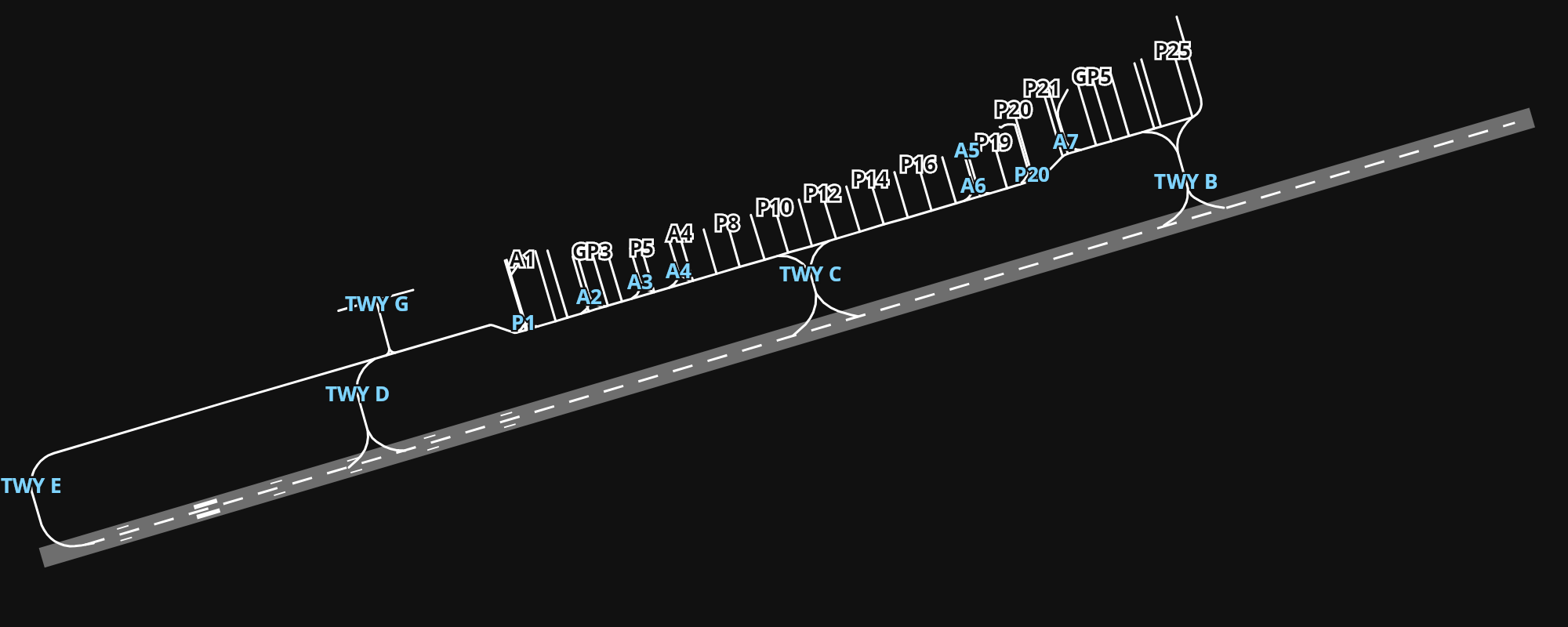 DTMB Monastir Habib Bourguiba International Airport airport diagram — runways, taxiways and parking stands
