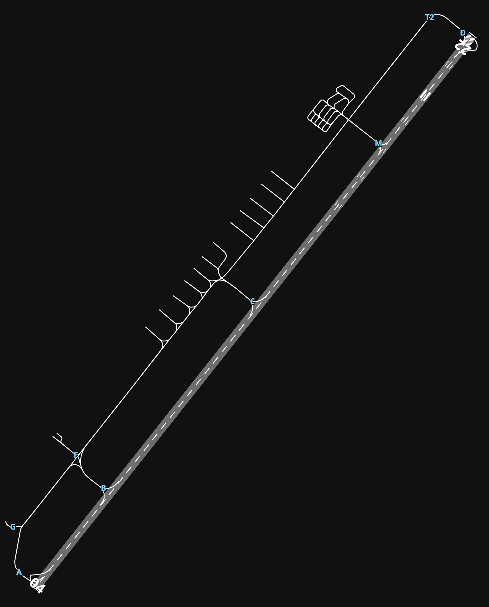 DXXX Lomé–Tokoin International Airport airport diagram — runways, taxiways and parking stands