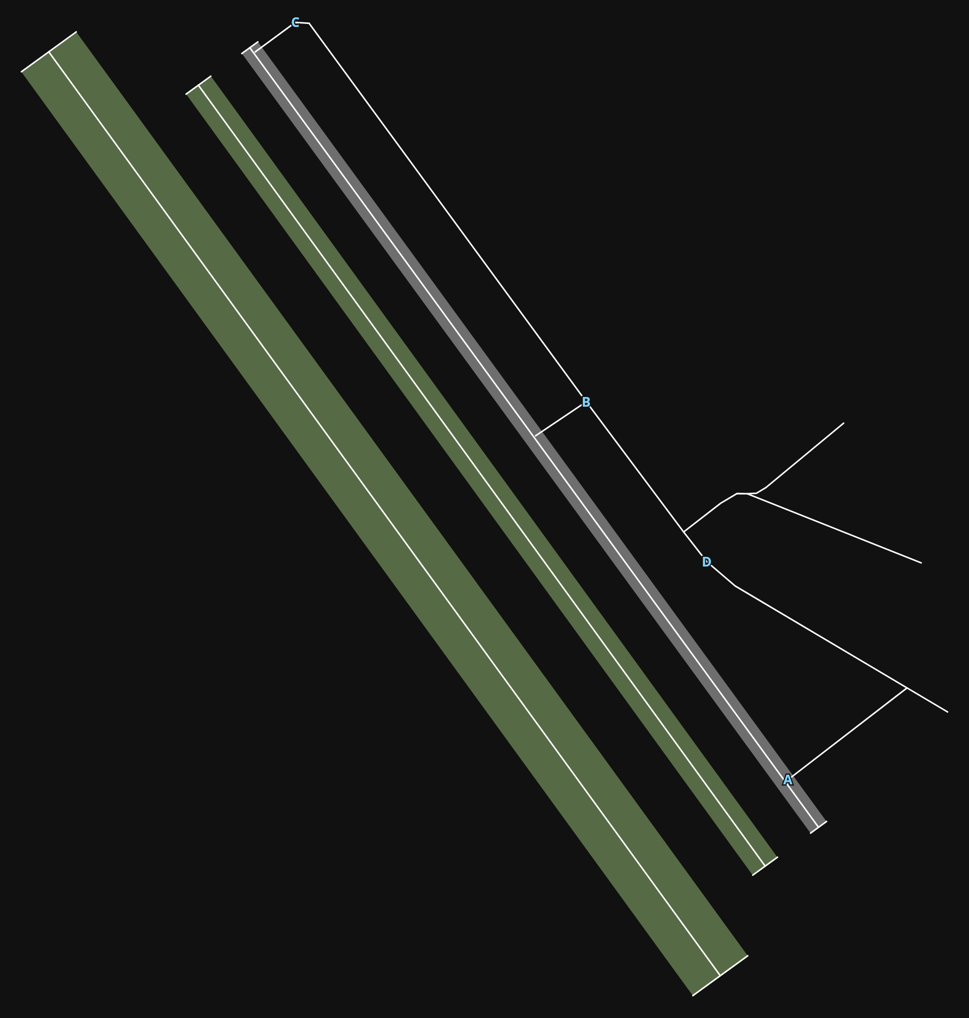 EDBK Kyritz Airfield airport diagram — runways, taxiways and parking stands