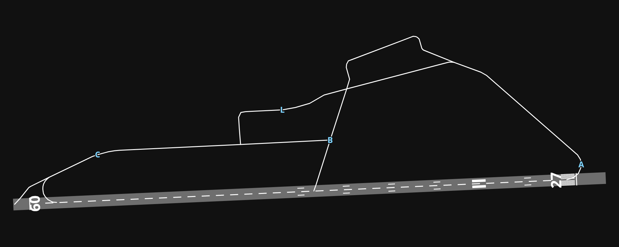 EDDR Saarbrücken Airport airport diagram — runways, taxiways and parking stands