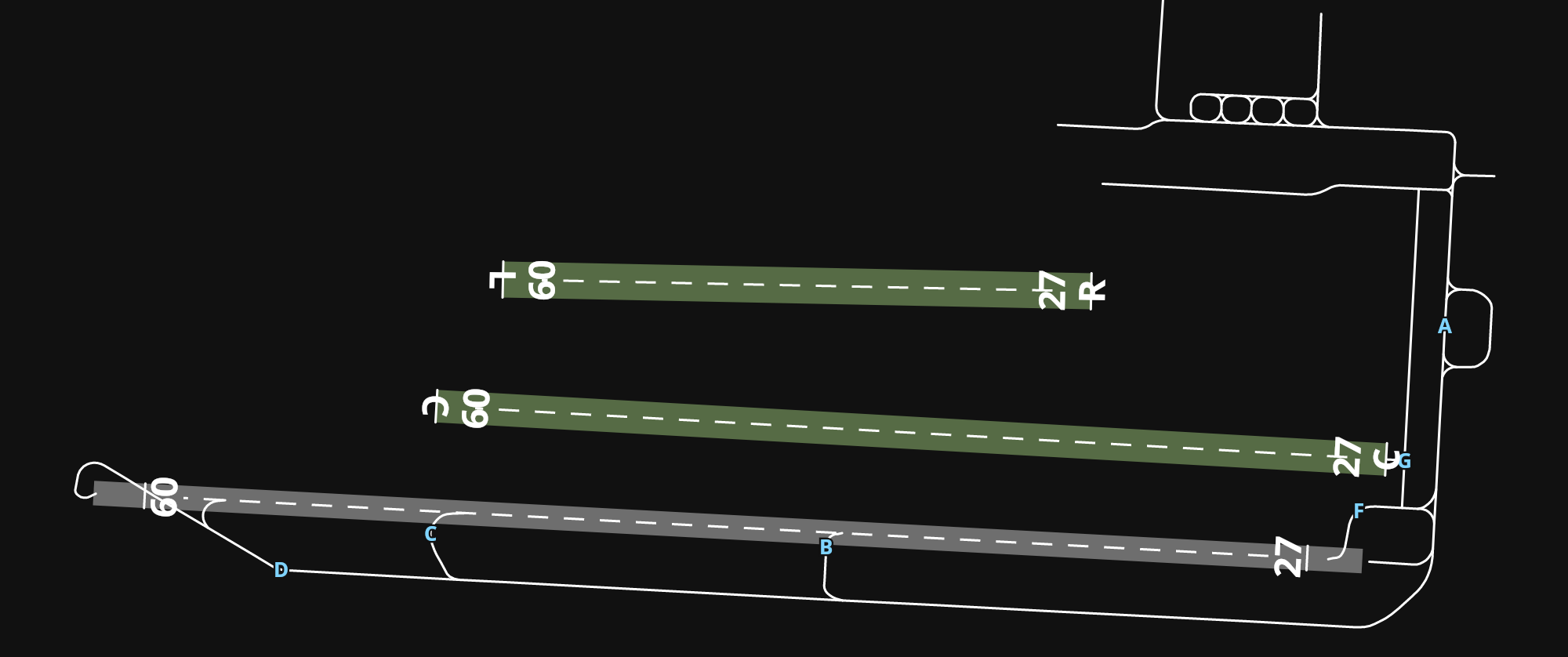 EDFM Mannheim-City Airport airport diagram — runways, taxiways and parking stands