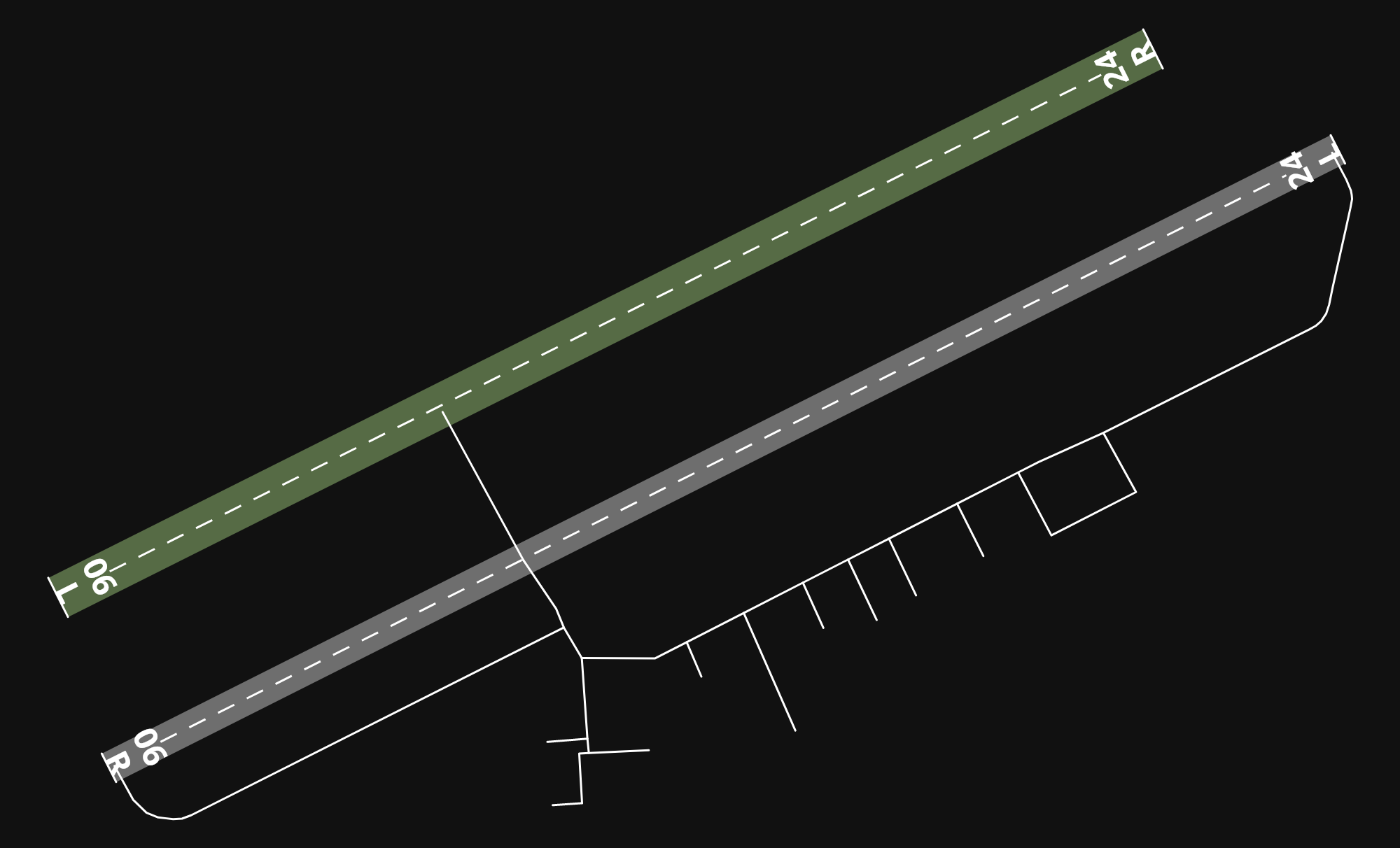 EDFV Worms Airfield airport diagram — runways, taxiways and parking stands