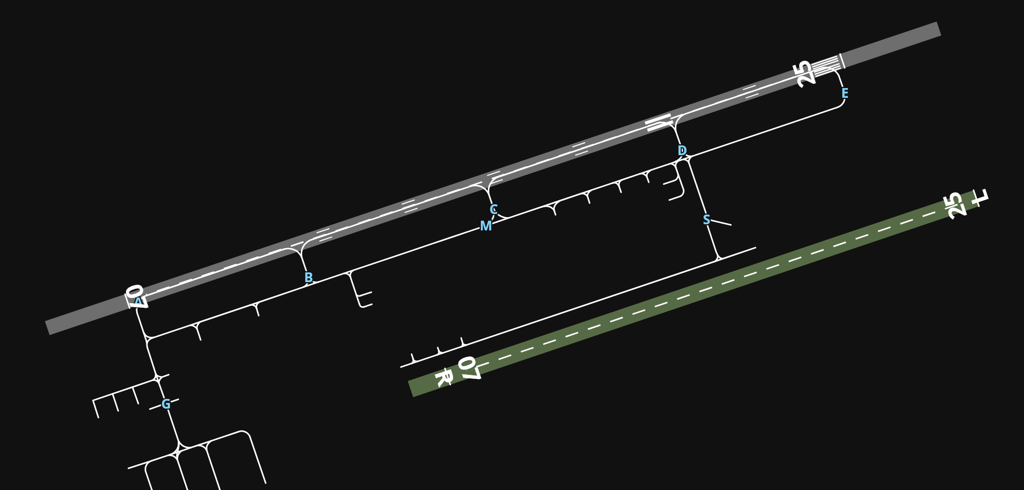 EDMA Augsburg Airport airport diagram — runways, taxiways and parking stands