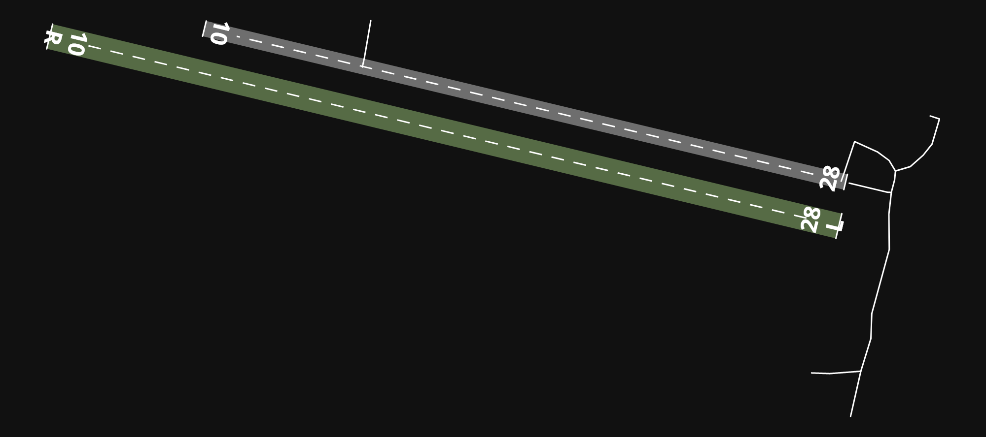 EDTQ Pattonville Airfield airport diagram — runways, taxiways and parking stands