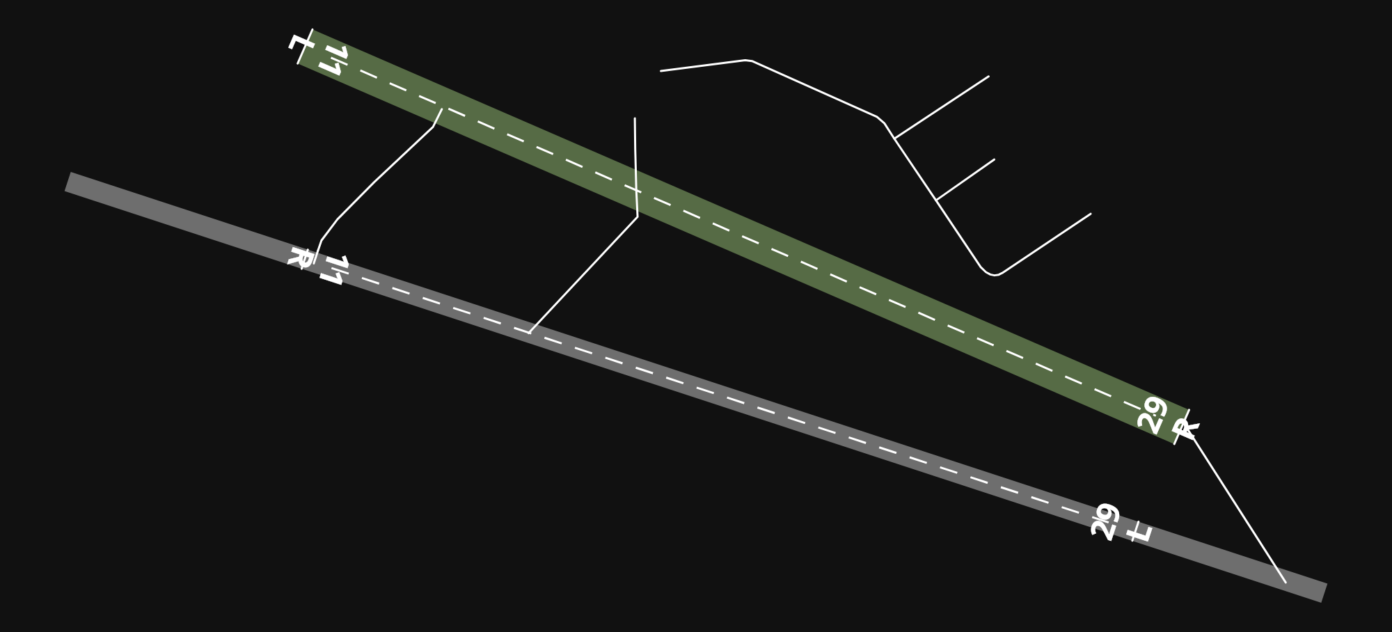 EDXF Flensburg-Schäferhaus Airport airport diagram — runways, taxiways and parking stands