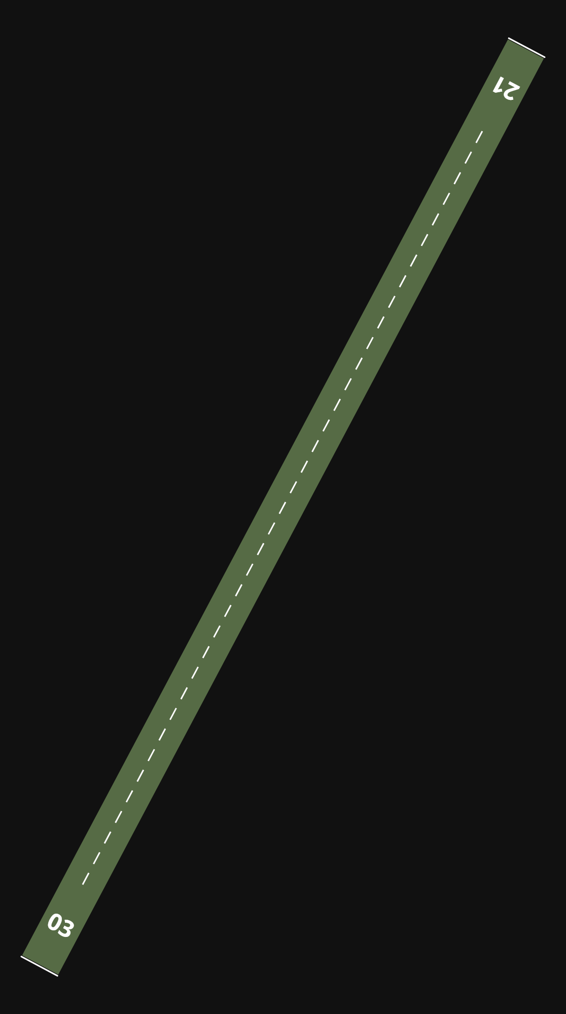 EDYW Wildberg airport diagram — runways, taxiways and parking stands