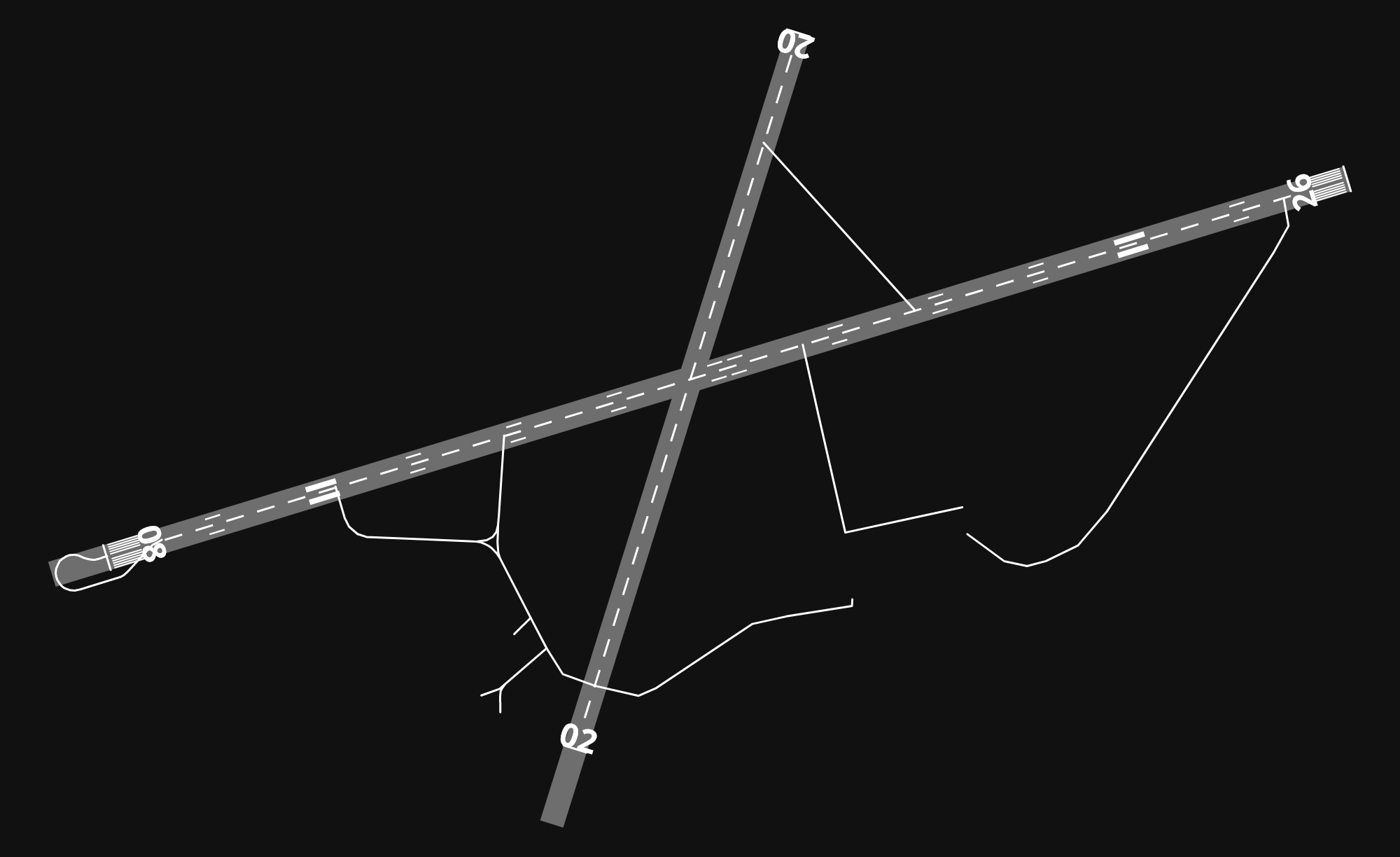 EGAE City of Derry Airport airport diagram — runways, taxiways and parking stands