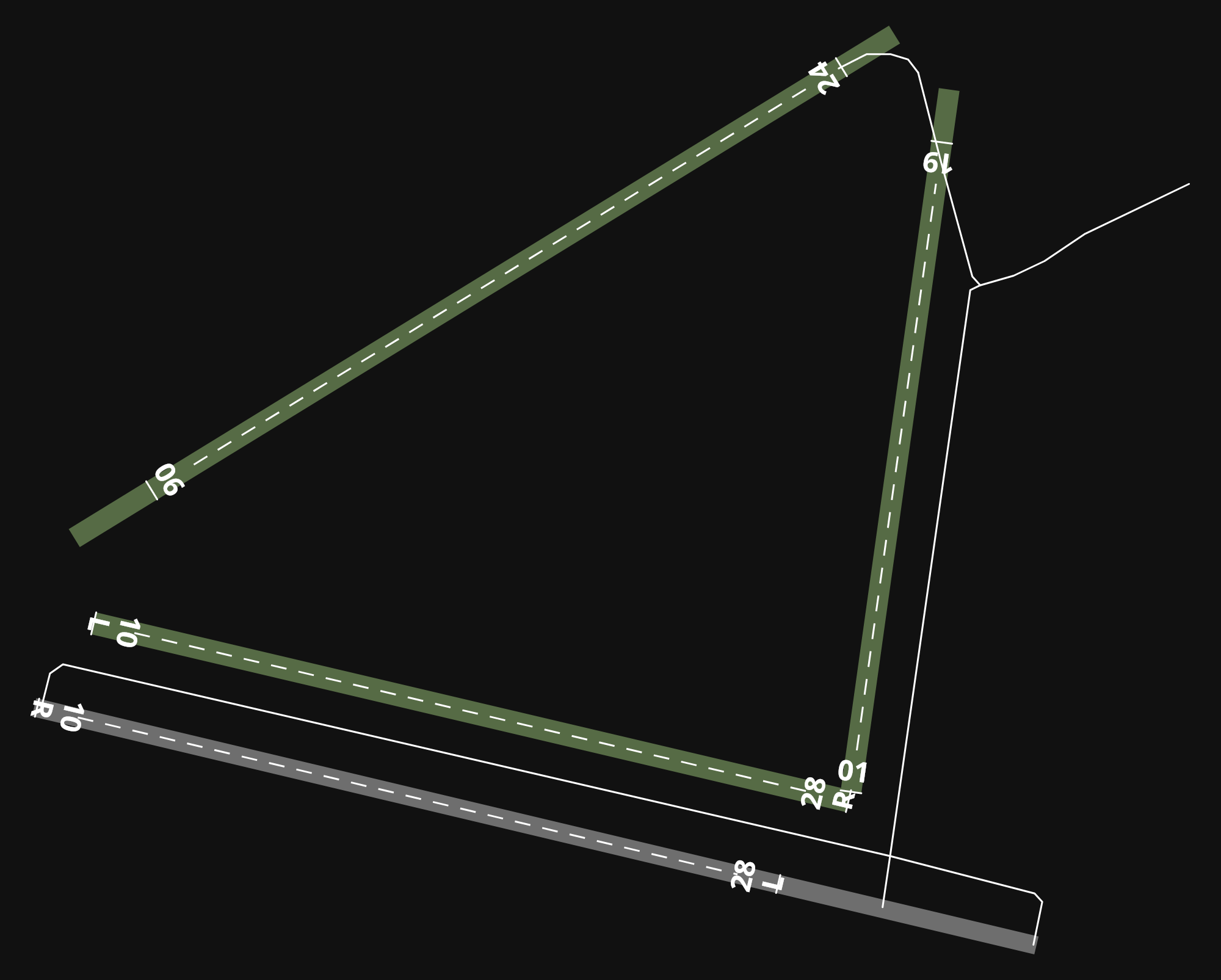 EGCJ Sherburn-In-Elmet Airfield airport diagram — runways, taxiways and parking stands