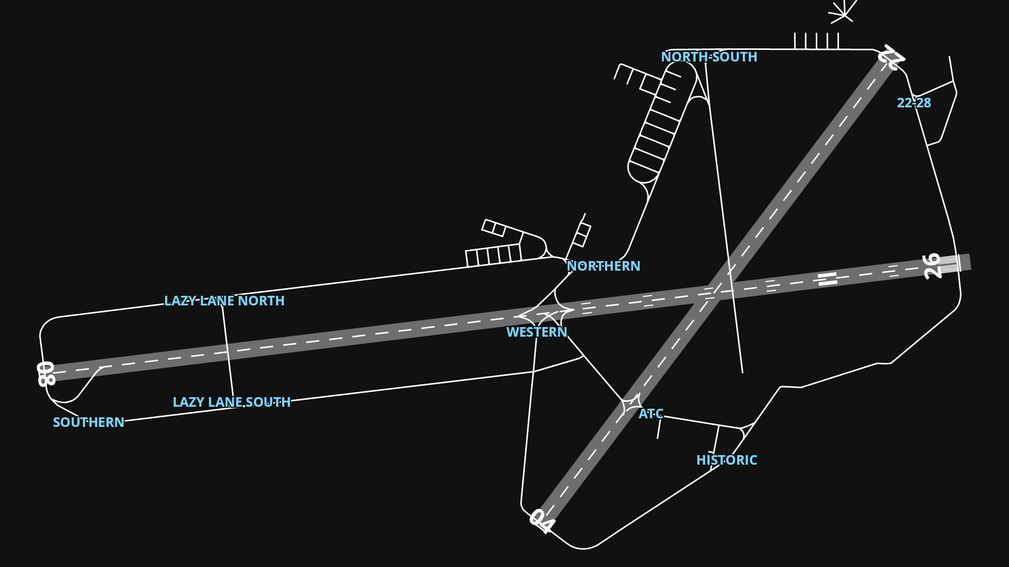 EGDY RNAS Yeovilton airport diagram — runways, taxiways and parking stands