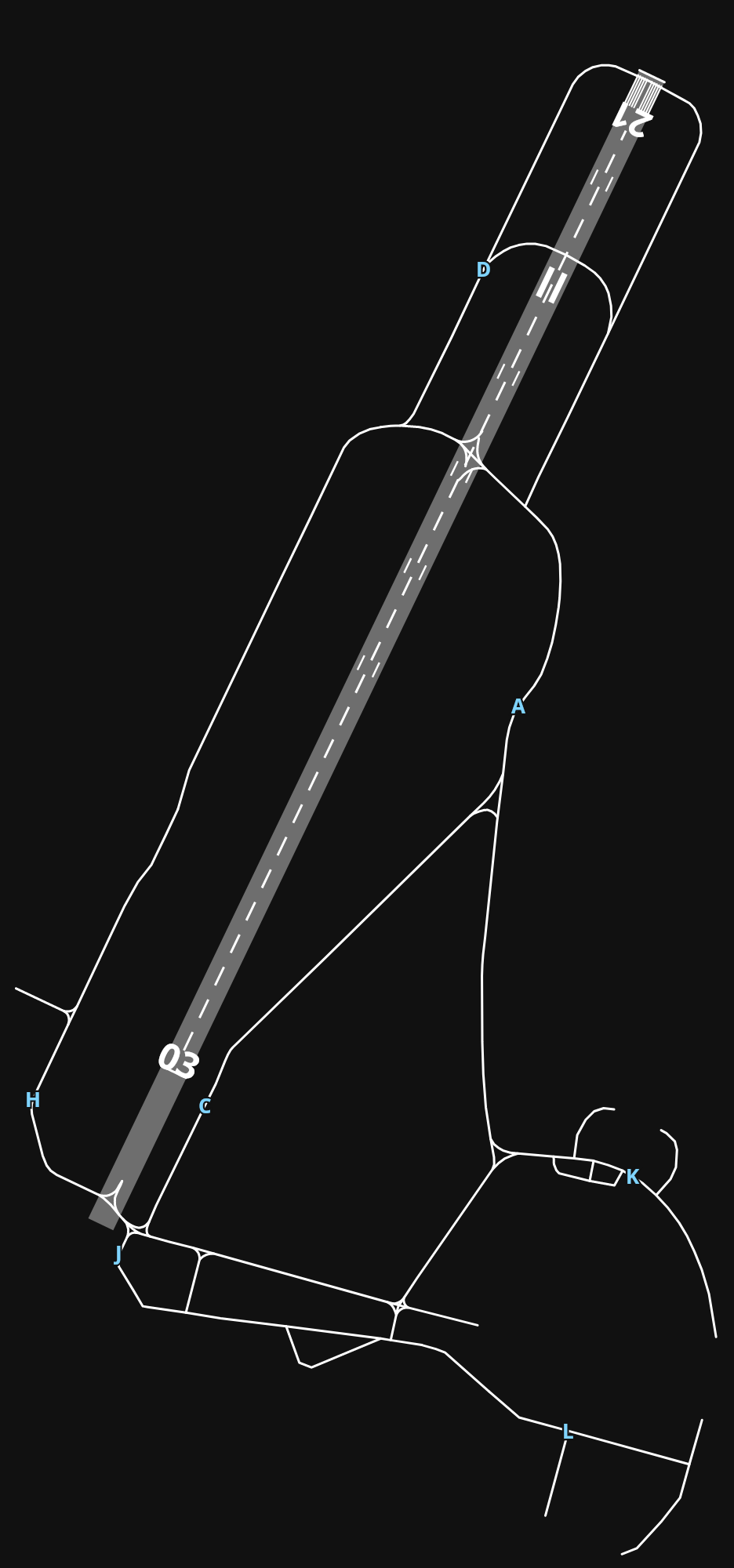 EGKB London Biggin Hill Airport airport diagram — runways, taxiways and parking stands
