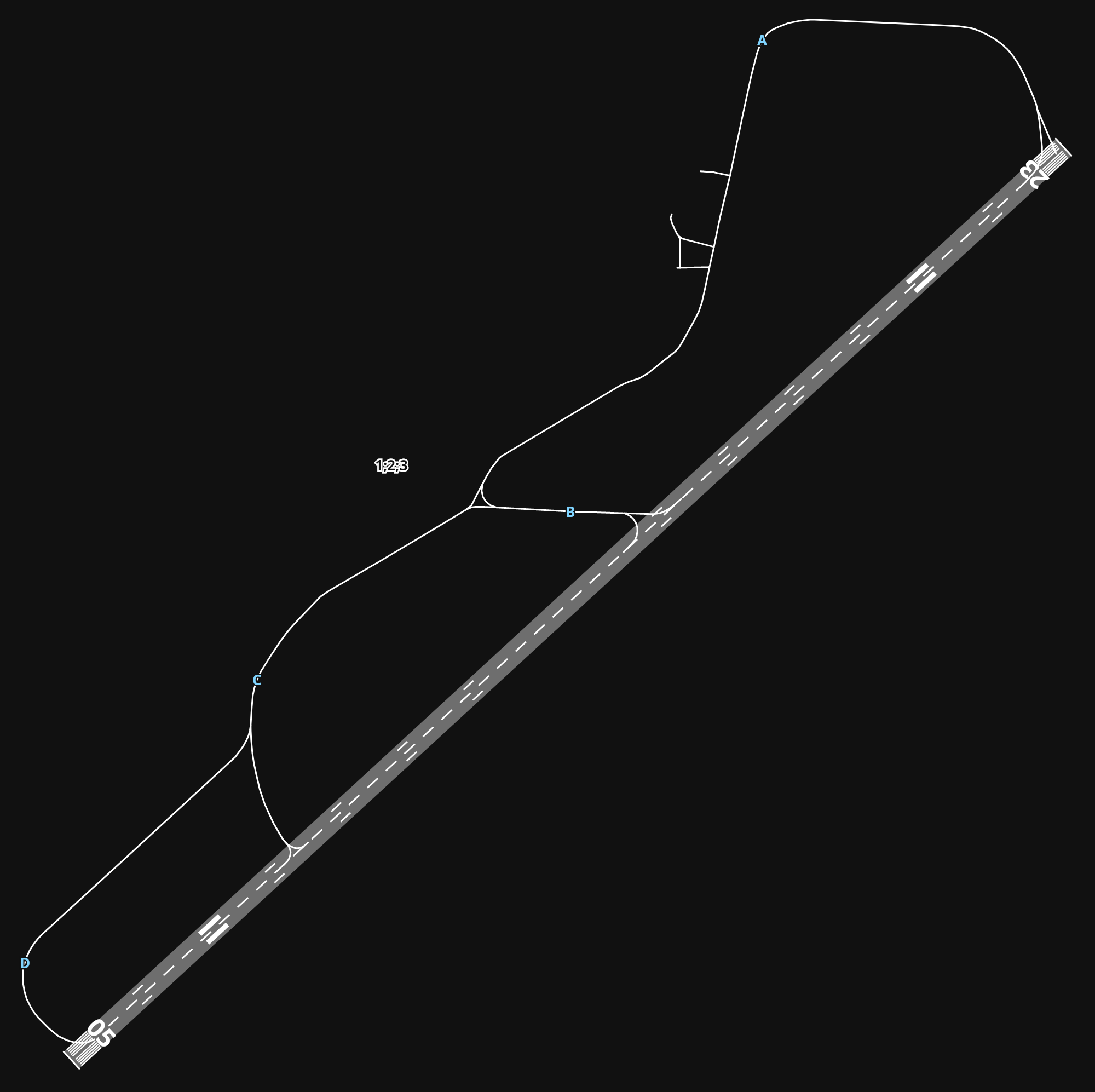 EGNV Teesside International Airport airport diagram — runways, taxiways and parking stands