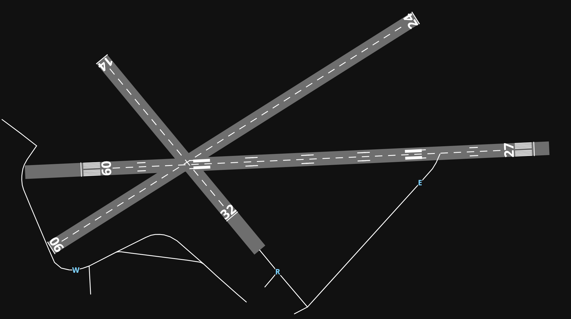 EGPA Kirkwall Airport airport diagram — runways, taxiways and parking stands