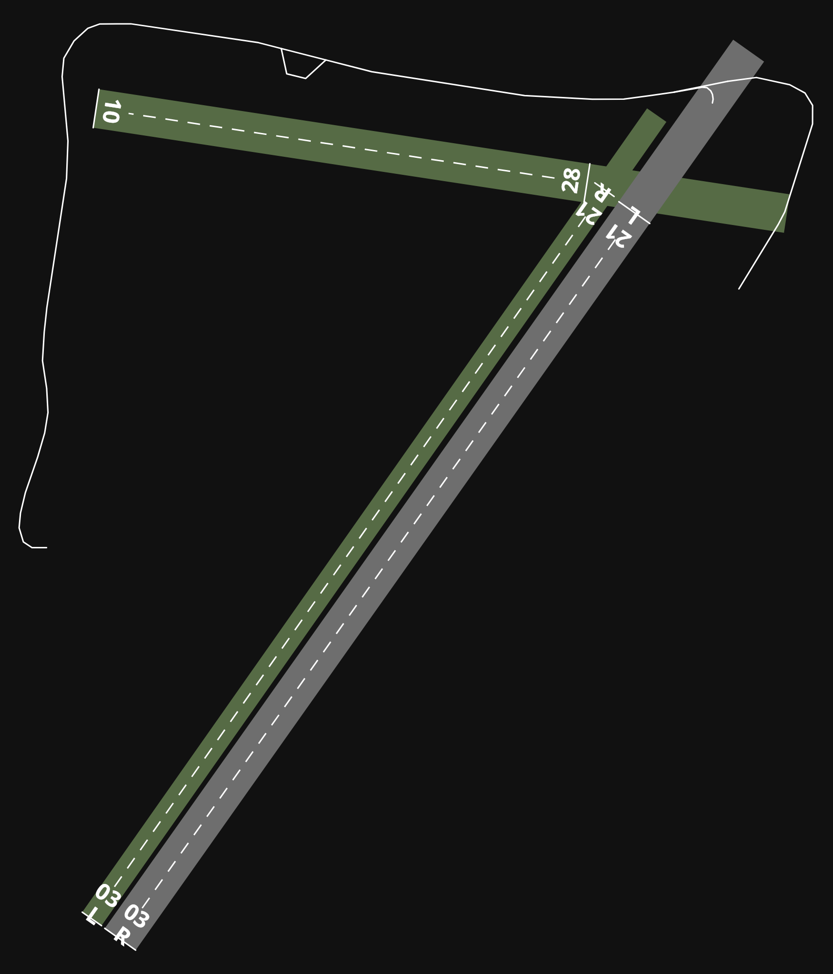 EGSG Stapleford Aerodrome airport diagram — runways, taxiways and parking stands