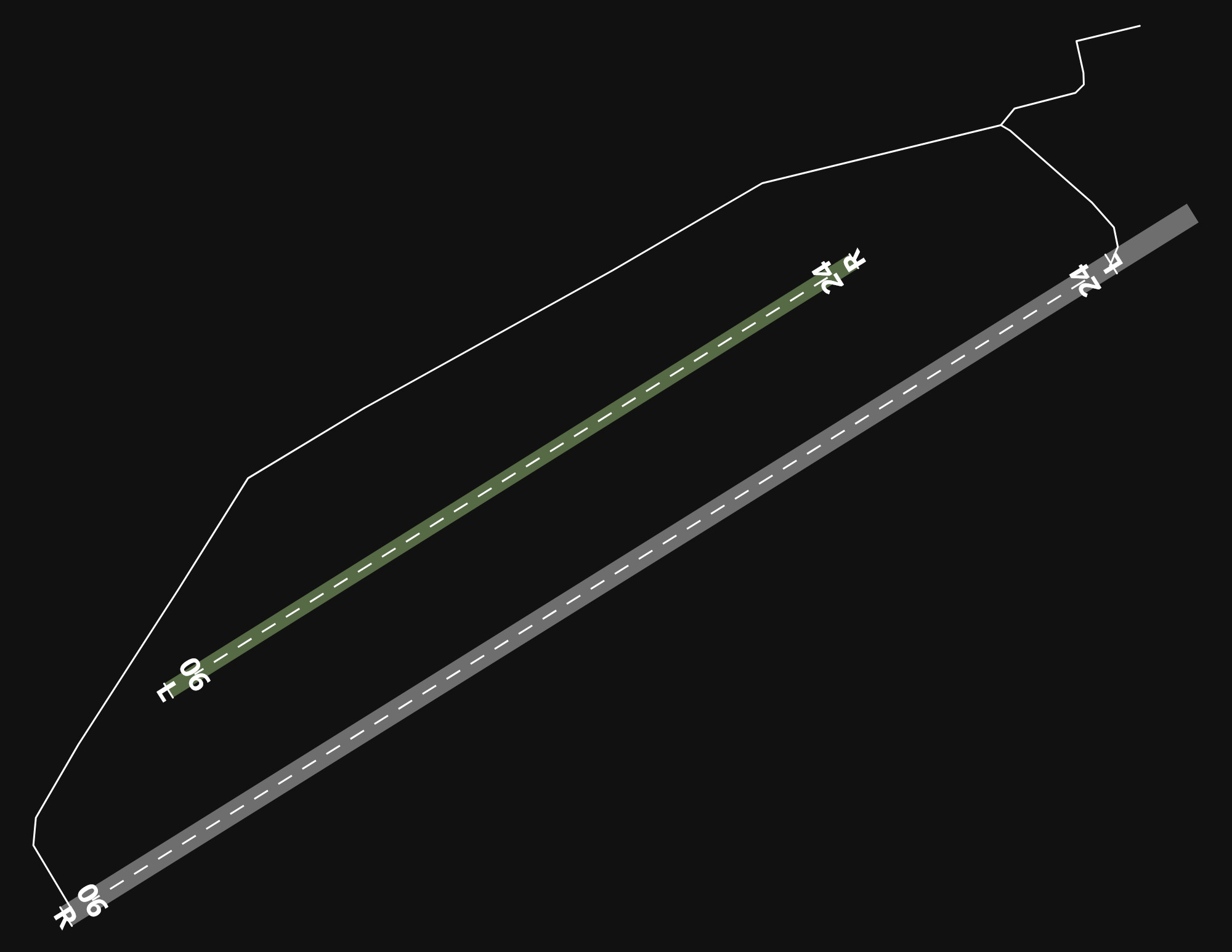 EGSU Duxford Aerodrome airport diagram — runways, taxiways and parking stands