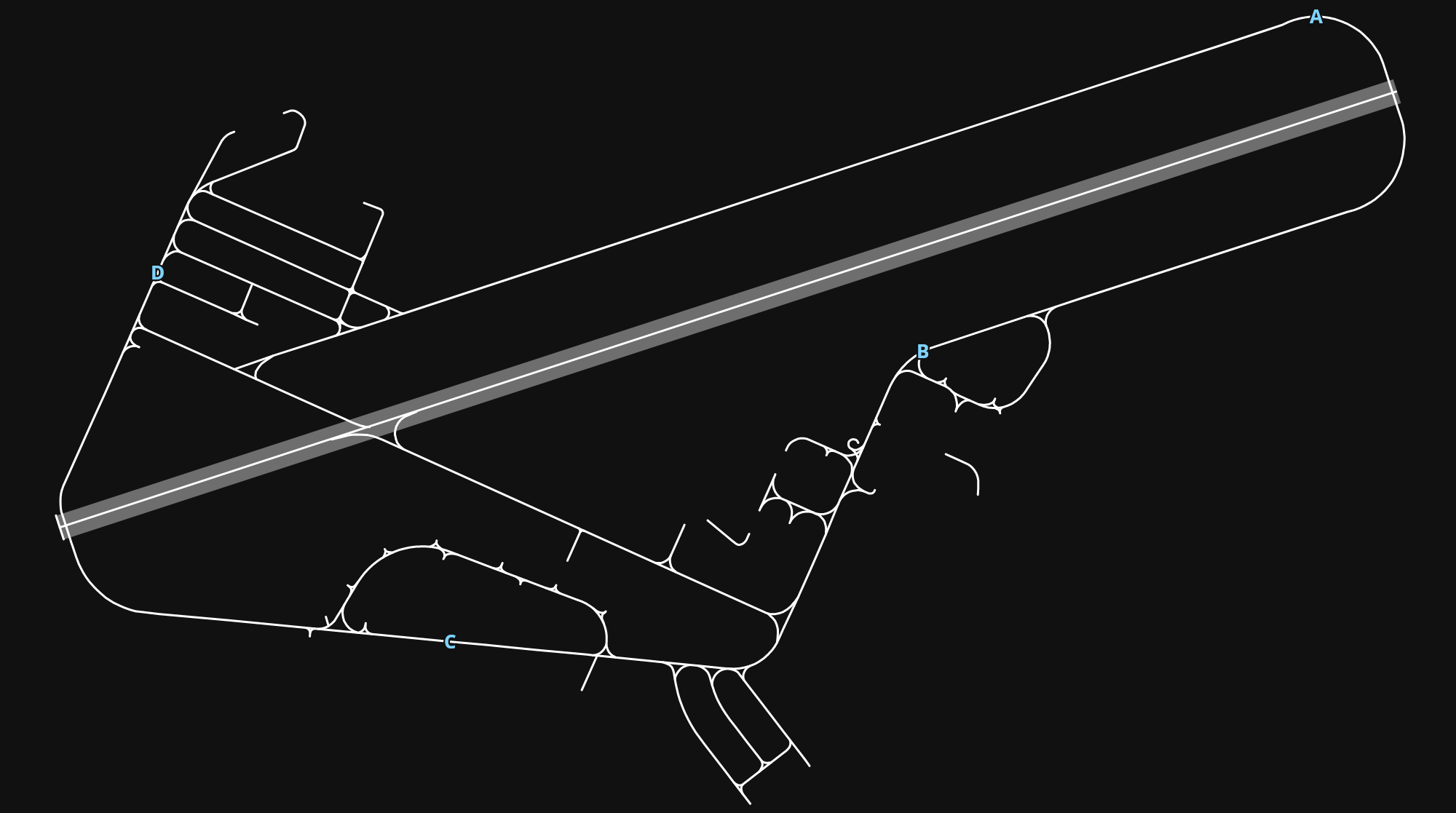 EGXC Coningsby AB airport diagram — runways, taxiways and parking stands