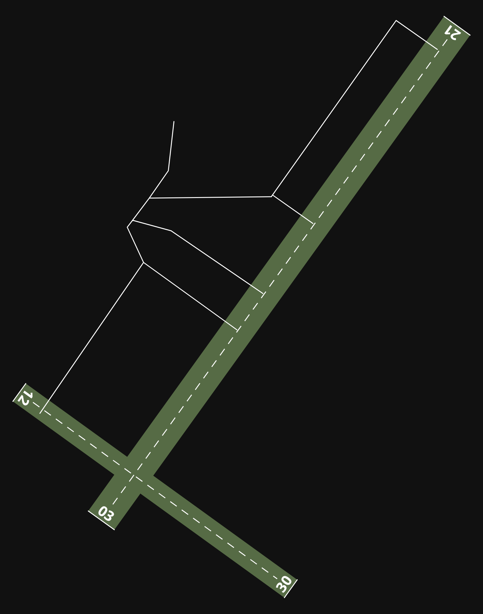 EHTX Texel International Airport airport diagram — runways, taxiways and parking stands