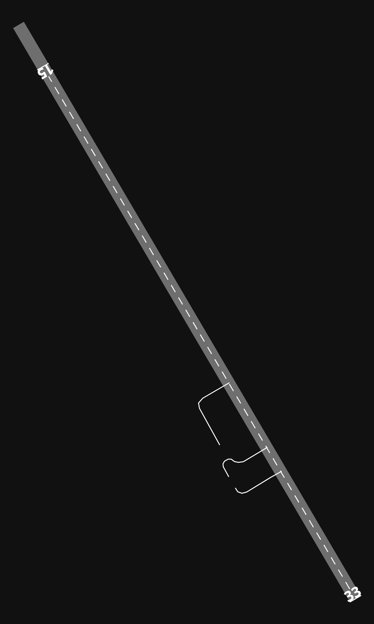 ENFG Fagernes Airport, Leirin airport diagram — runways, taxiways and parking stands